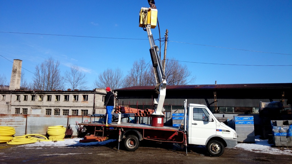 podnośnik koszowy prace w zakopanem